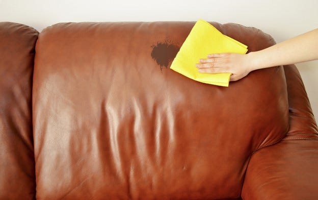 How to Remove Curry Stain from Leather Sofa