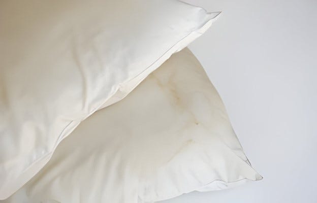 How To Remove Sweat Stains From Pillowcases