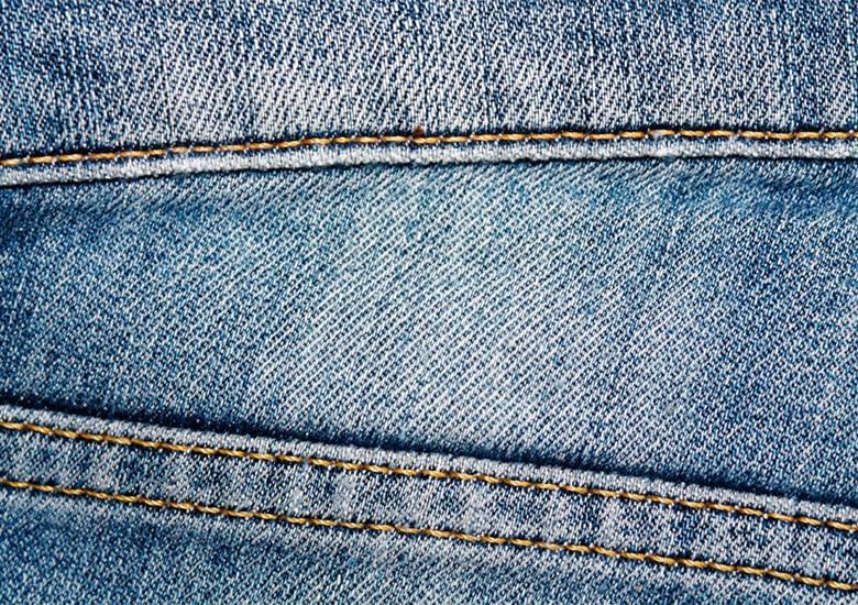 Taches sur le denim et les jeans