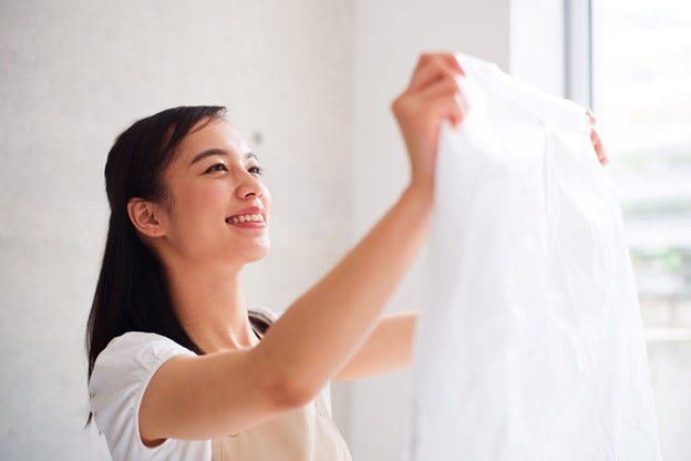 How to Get a Stain Out of a White Shirt