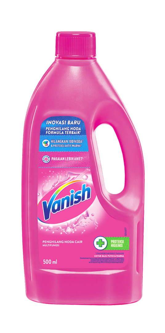 Vanish Pink Penghilang Noda Cair Botol 500 mL