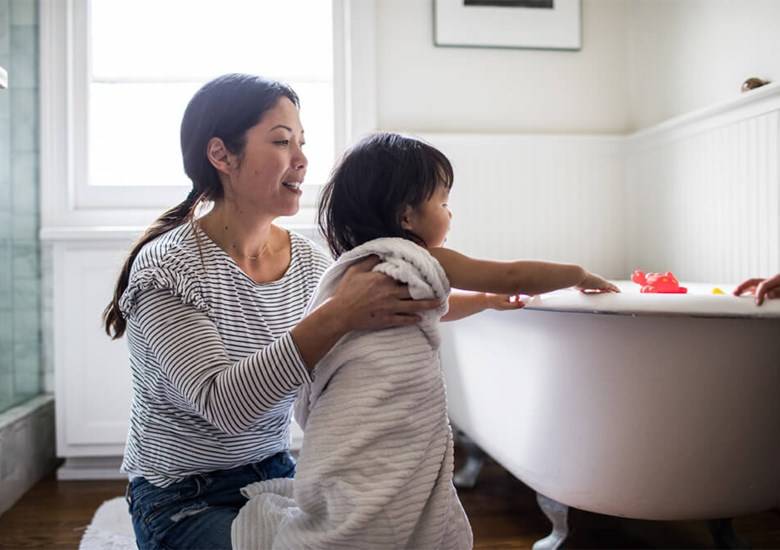 Clean and Whiten Towels
