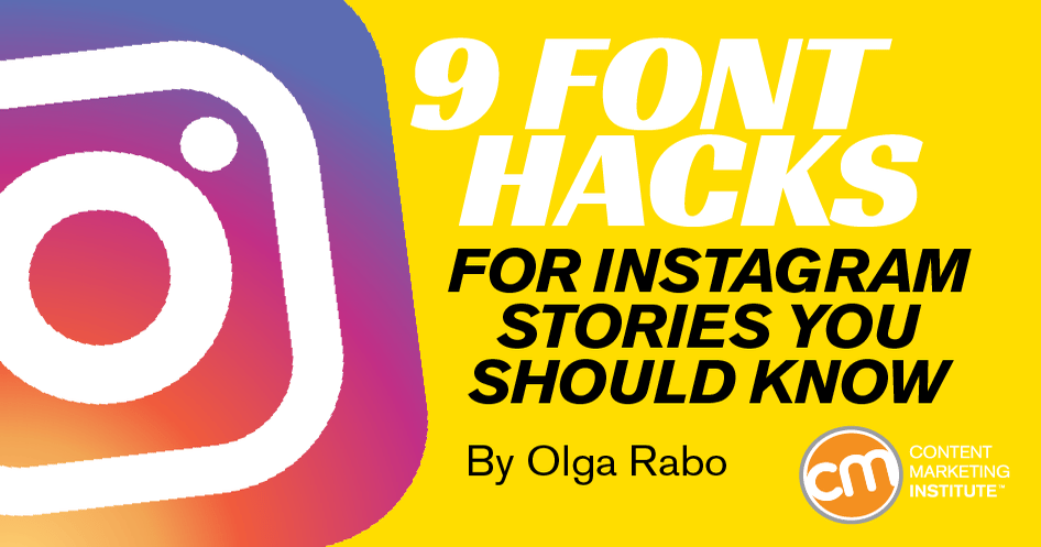 Instagram Font Hacks 9 Different Tips