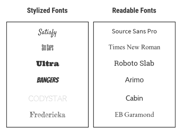 High Readability Style Graphic Design Tips for Non-Designers