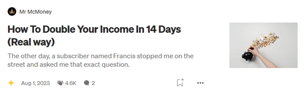 How to Double Your Income in 14 Days (Real Way) How to Double Your Income in 14 Days (Real Way)