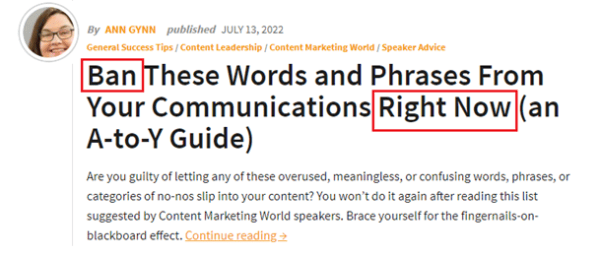 Article titled Article titled