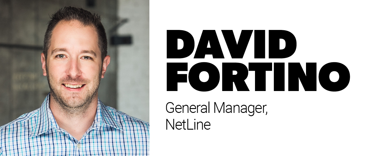 David Fortino, general manager, NetLine