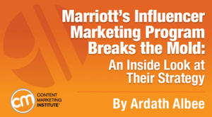 Marriott’s Influencer Marketing Program Breaks the Mold: A Look at Their Strategy Marriott’s Influencer Marketing Program Breaks the Mold: A Look at Their Strategy