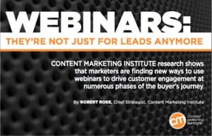 Make the Most of Your B2B Marketing Channels: Research on Webinars Make the Most of Your B2B Marketing Channels: Research on Webinars