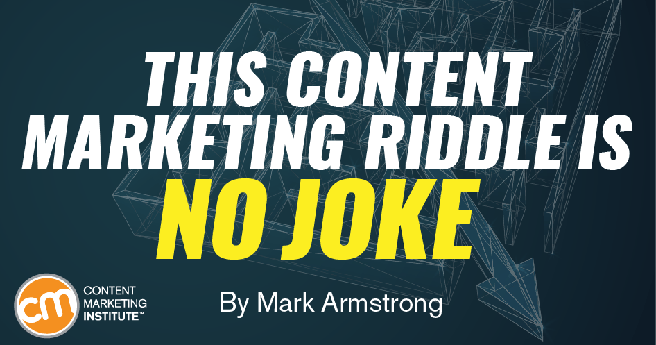 Stacking Riddle This Content Marketing Riddle is No Joke