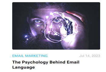 The Psychology Behind Email Language