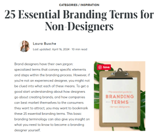 25 Essential Branding Terms for Non-Designers 25 Essential Branding Terms for Non-Designers