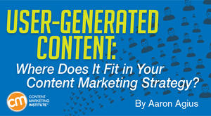 User-Generated Content: Where Does It Fit in Your Content Marketing Strategy? User-Generated Content: Where Does It Fit in Your Content Marketing Strategy?