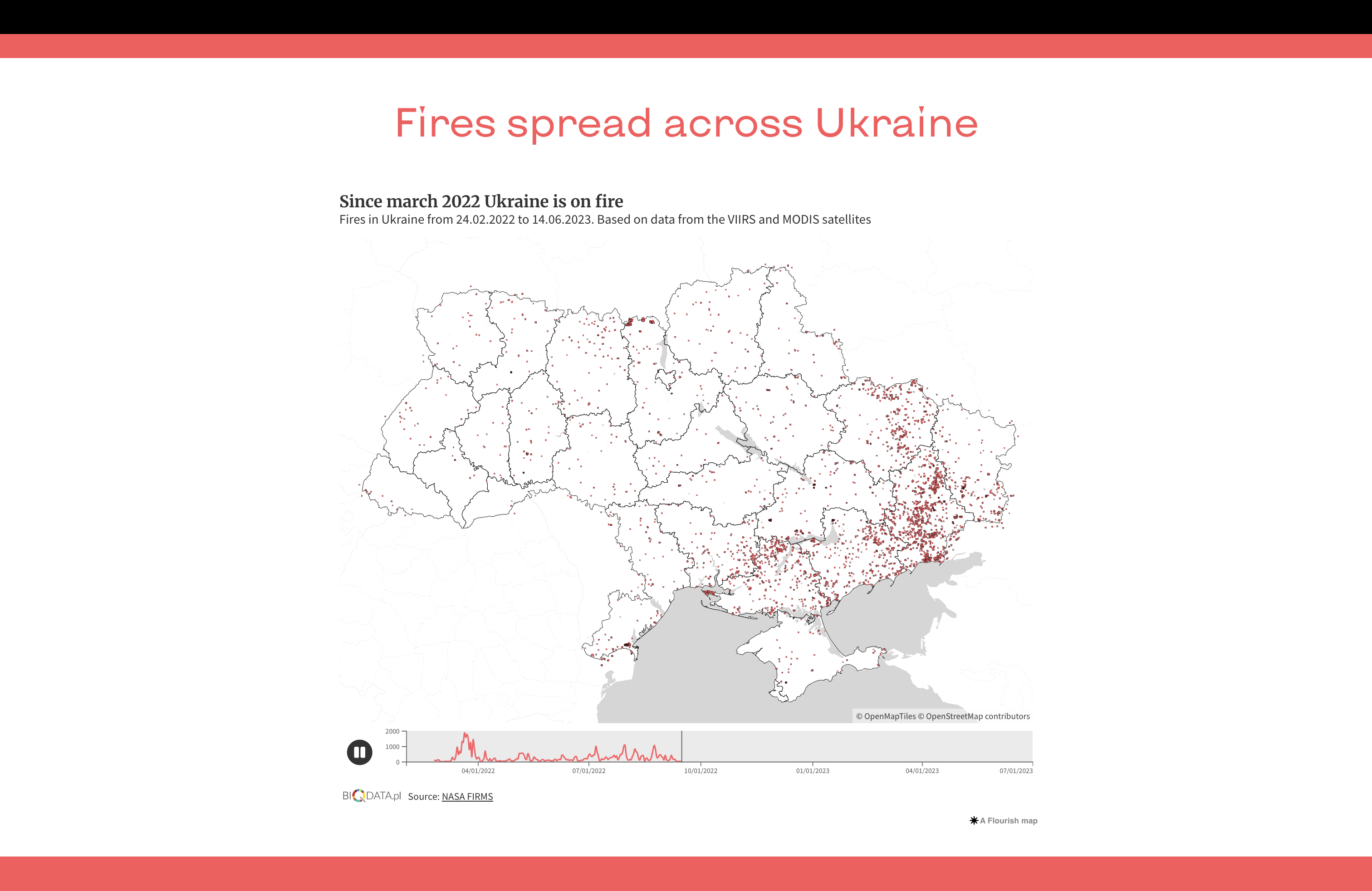 The cover of the book, Russia-Ukraine War Environmental Impact, A Series of Infographics To Help Save the Environment, shows satellite images of Ukraine.