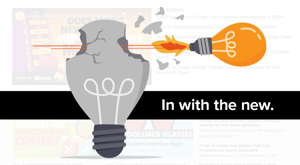 Out With the Old. In With a New Website Experience Out With the Old. In With a New Website Experience