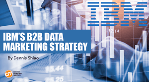 Why IBM Marketers Use Data To Power Account Marketing Strategy Why IBM Marketers Use Data To Power Account Marketing Strategy
