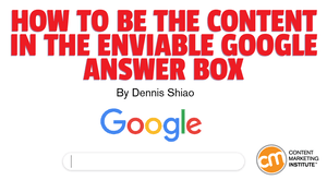 Google Answer Box: How Your Enviable Content Can Appear Inside Google Answer Box: How Your Enviable Content Can Appear Inside