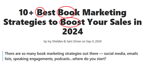 10+ Best Book Marketing Strategies to Boost Your Sales in 2024