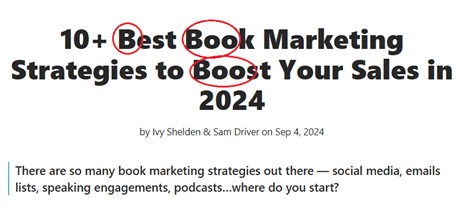 10+ Best Book Marketing Strategies to Boost Your Sales in 2024 10+ Best Book Marketing Strategies to Boost Your Sales in 2024