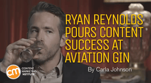 Ryan Reynolds Pours Content Success at Aviation Gin (B2C CMY Finalist) Ryan Reynolds Pours Content Success at Aviation Gin (B2C CMY Finalist)