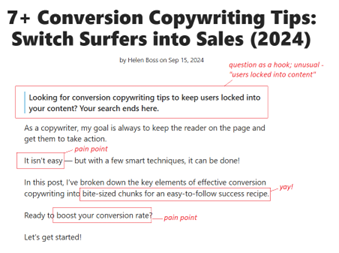 7+ Conversion Copywriting Tips: Switch Surfers into Sales (2024)