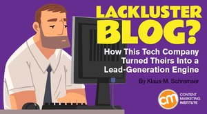 Lackluster Blog? How This Tech Company Turned Theirs Into a Lead-Generation Engine Lackluster Blog? How This Tech Company Turned Theirs Into a Lead-Generation Engine