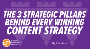 The 3 Strategic Pillars Behind Every Winning Content Strategy The 3 Strategic Pillars Behind Every Winning Content Strategy