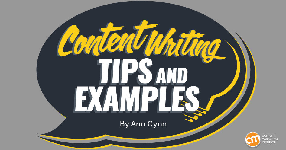 Content Writing Examples, Tips, and Resources