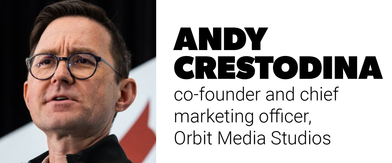 Andy Crestodina, co-founder and chief marketing officer, Orbit Media Studios
