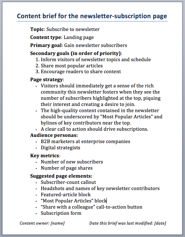 A Content Strategy Starter Kit for Marketers