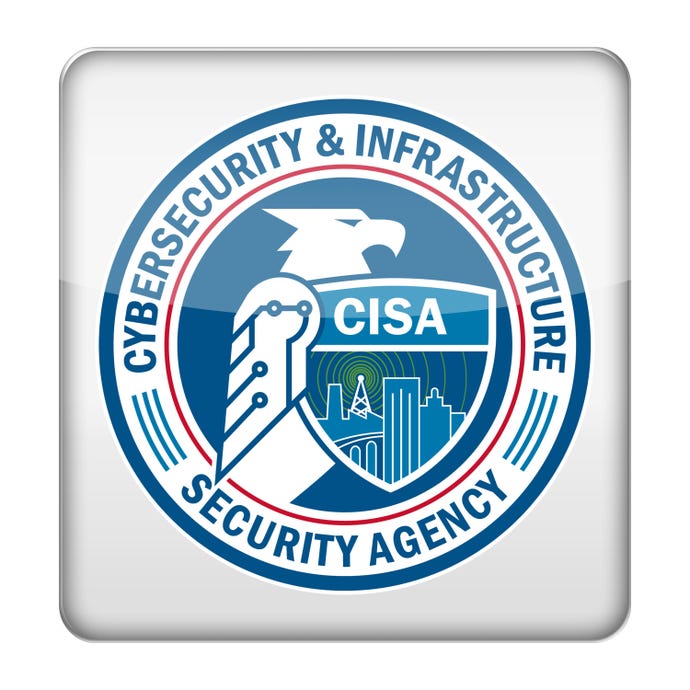 Logo of the Cybersecurity and Infrastructure Security Agency