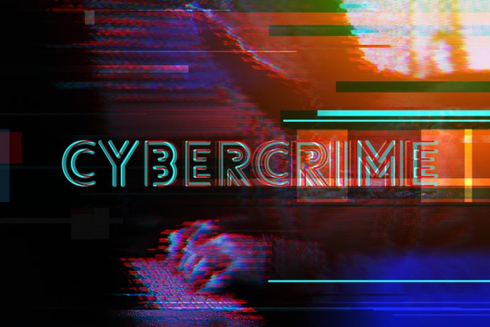 concept art intended to illustrate cybercrime