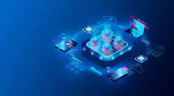 server virtualization concept