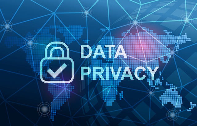 Image of a lock signifying data privacy