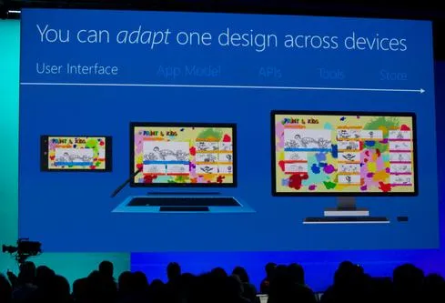 Developers can now create universal apps for Windowssmartphones, tablets, and desktops.