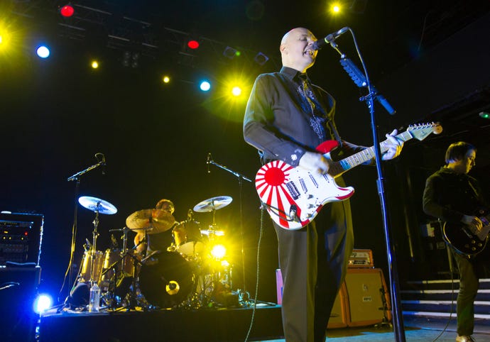 Billy Corgan on stage