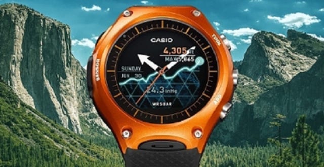 Casio's WSD-F10 Smart Outdoor Watch