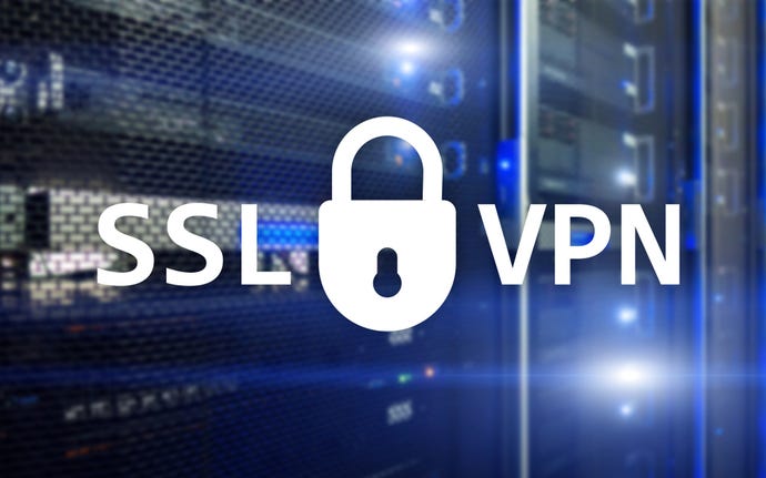 SSL VPN concept illustration