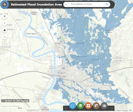 East Baton Rouge Gis Baton Rouge Flood Map: Using It Know-How In Emergency Situations