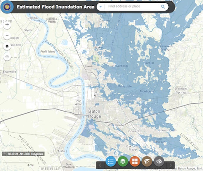 East Baton Rouge Parish Gis Baton Rouge Flood Map: Using It Know-How In Emergency Situations