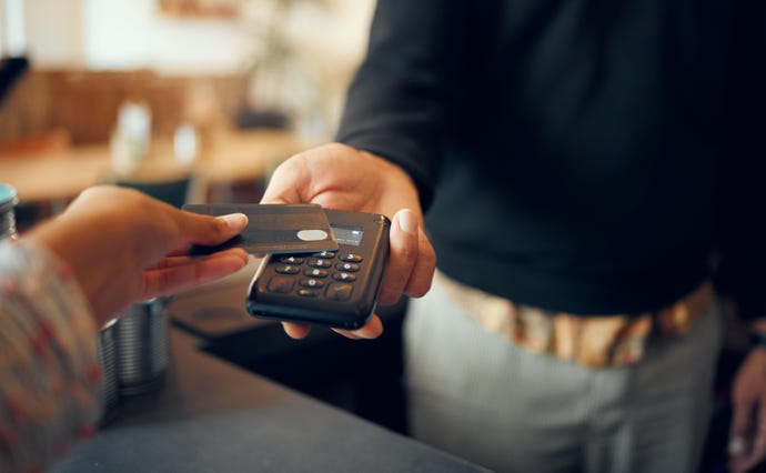 restaurant point of sale trasaction
