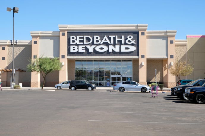 Bed Bath and Beyond storefront
