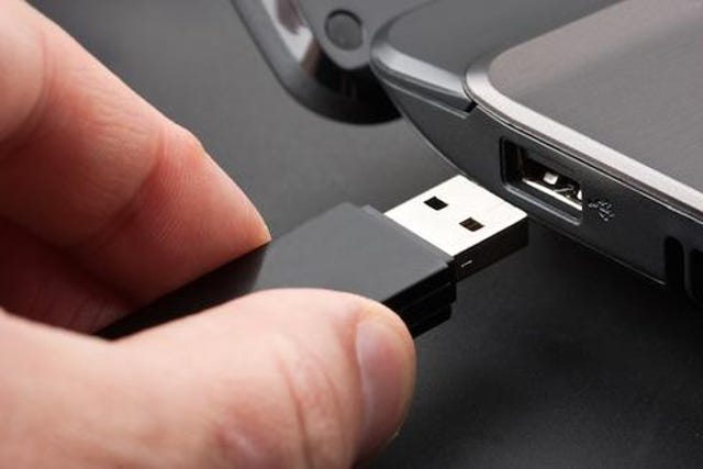 Turn off access to USB drives and DVD writers