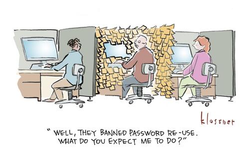 Pretty Good Passwords: Cartoon Caption Contest Winners