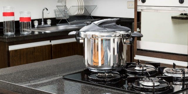Photo of Pressure Cooker In A Kitchen Setting