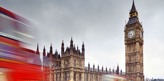 time-elapsed photo of big ben and houses of parliament in london