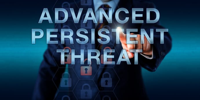 Words advanced persistent threat on a touchscreen