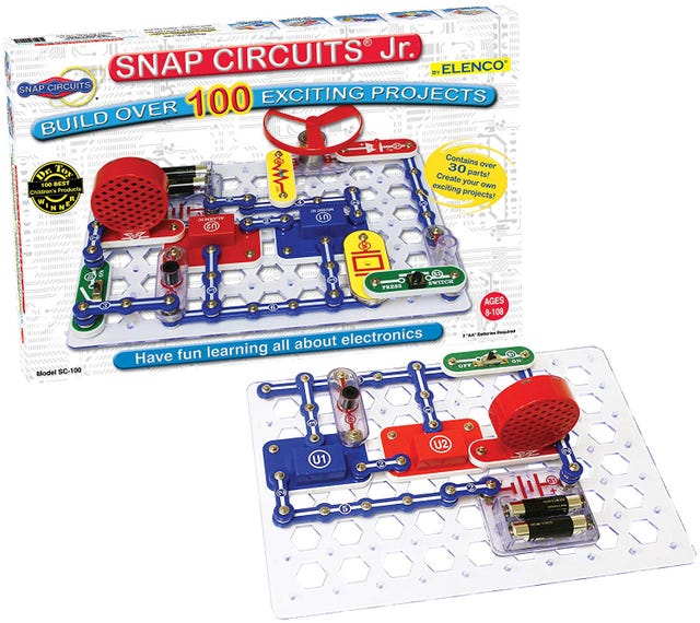 Snap Circuits    Price: $20.99  Ages: 8 years and up 