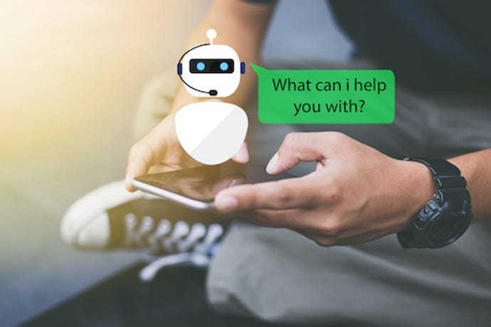 tiny chatbot at user fingertips