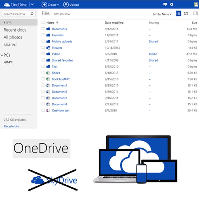 Hello, OneDrive